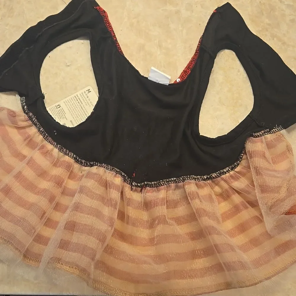 HOLIDAY TAILS Santa Baby Sequin Dress - Red and Black, SIZE Medium, NEW